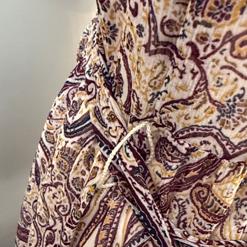 Elegant Banana Republic Paisley Print Dress size S - Picture 5 of 8